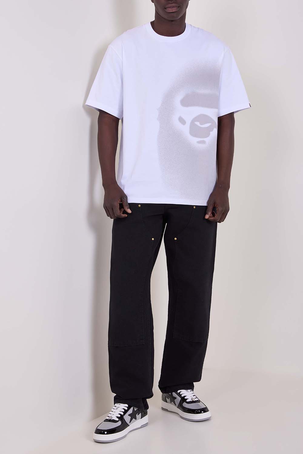 חולצת טי בגזרה משוחררת